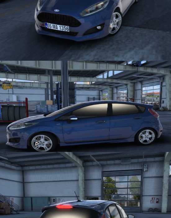 ETS 2 Ford Fiesta ST 2012 1 49 X Araba Modu Mod İndir En Kapsamlı